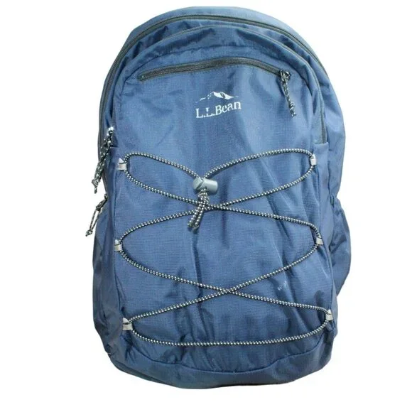 L.L. BEAN NAVY BOOKBAG CARRY-ON BAG s-l400.jpg main image 4